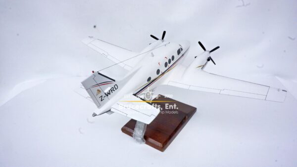 Model of Beechcraft King Air C90 with detailed craftsmanship.